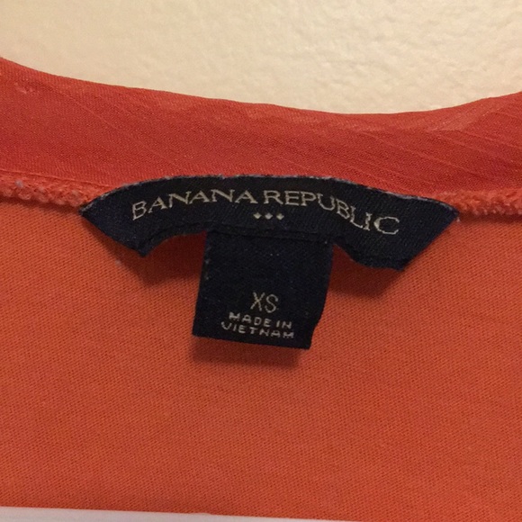 Banana Republic Tank Salmon colored XS - Picture 2 of 3